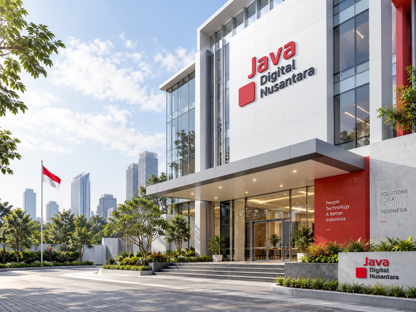 Gedung kantor PT Java Digital Nusantara