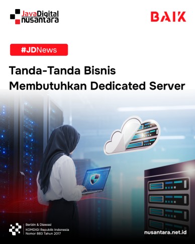 Sampul postingan JDN tentang Dedicated Server